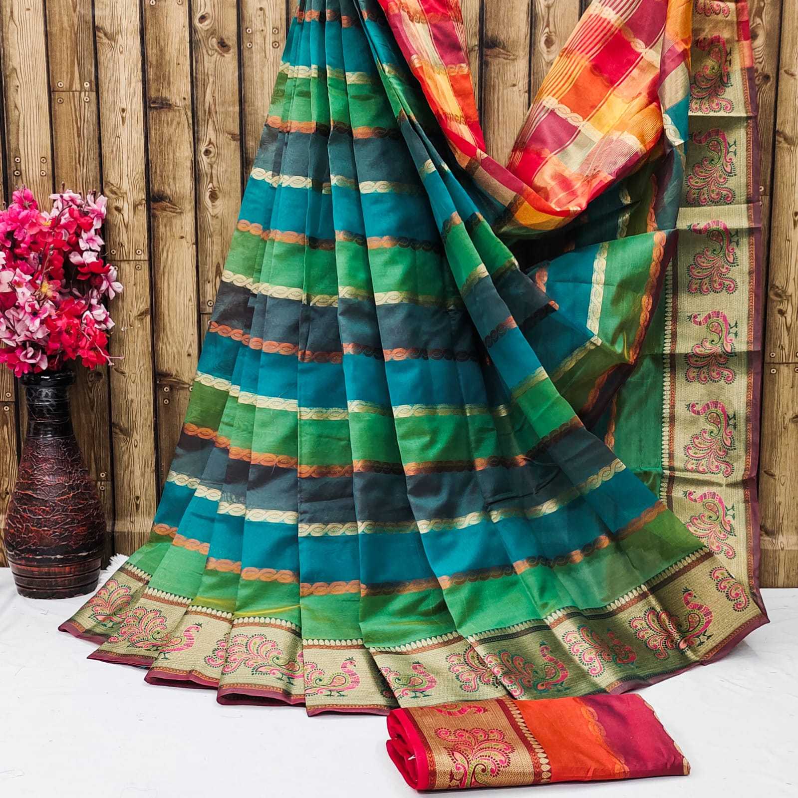 YNF KORA SILK MKD PAITHANI WHOLESALE SAREES MANUFACTURER